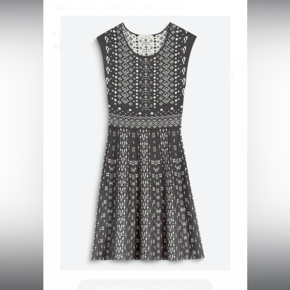 41 Hawthorn Sweater Dress, size Medium